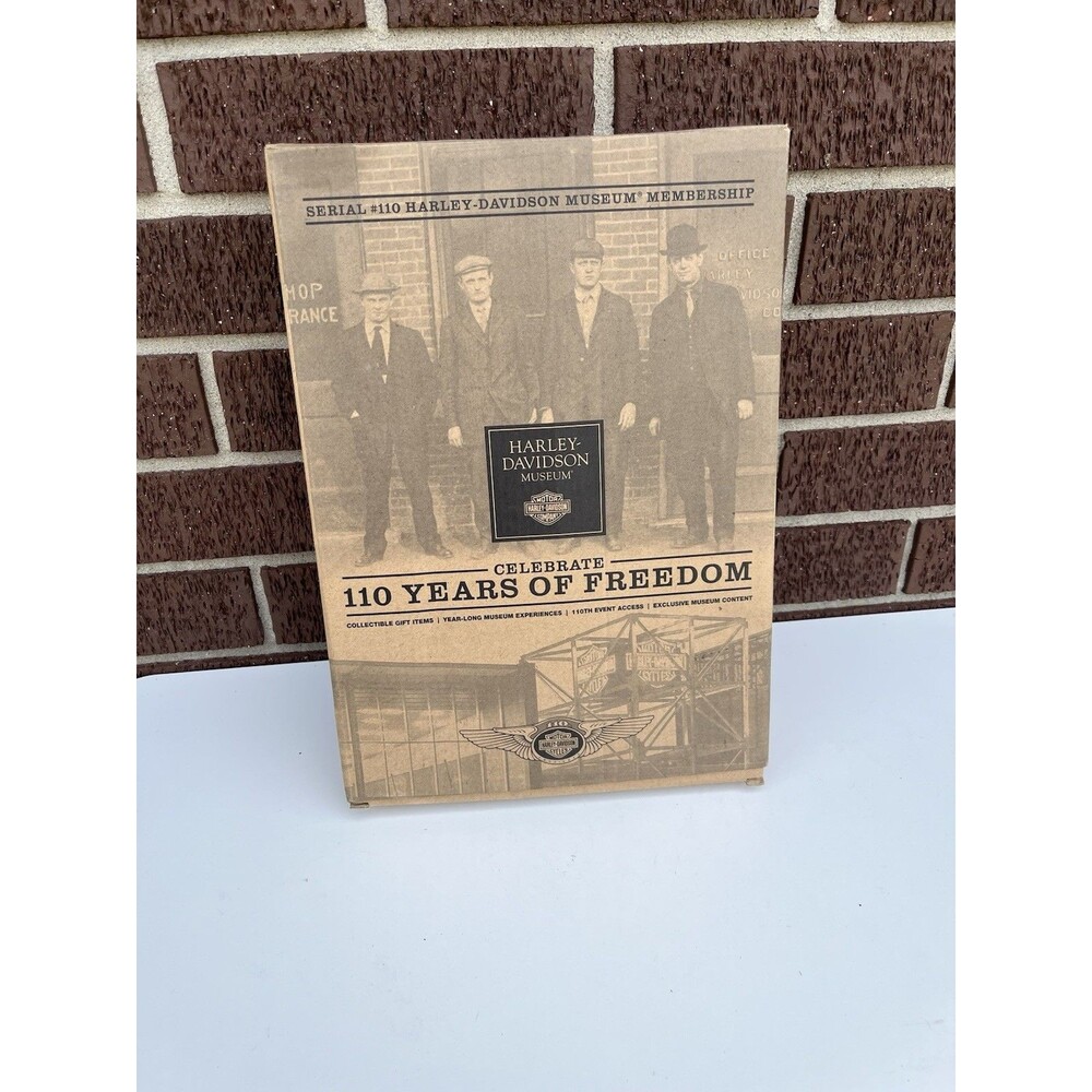 110th Harley-Davidson Museum Membership Tin With Keyring